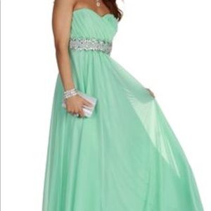 Mint Green Prom Dress from Windsor! Beautiful! NWT